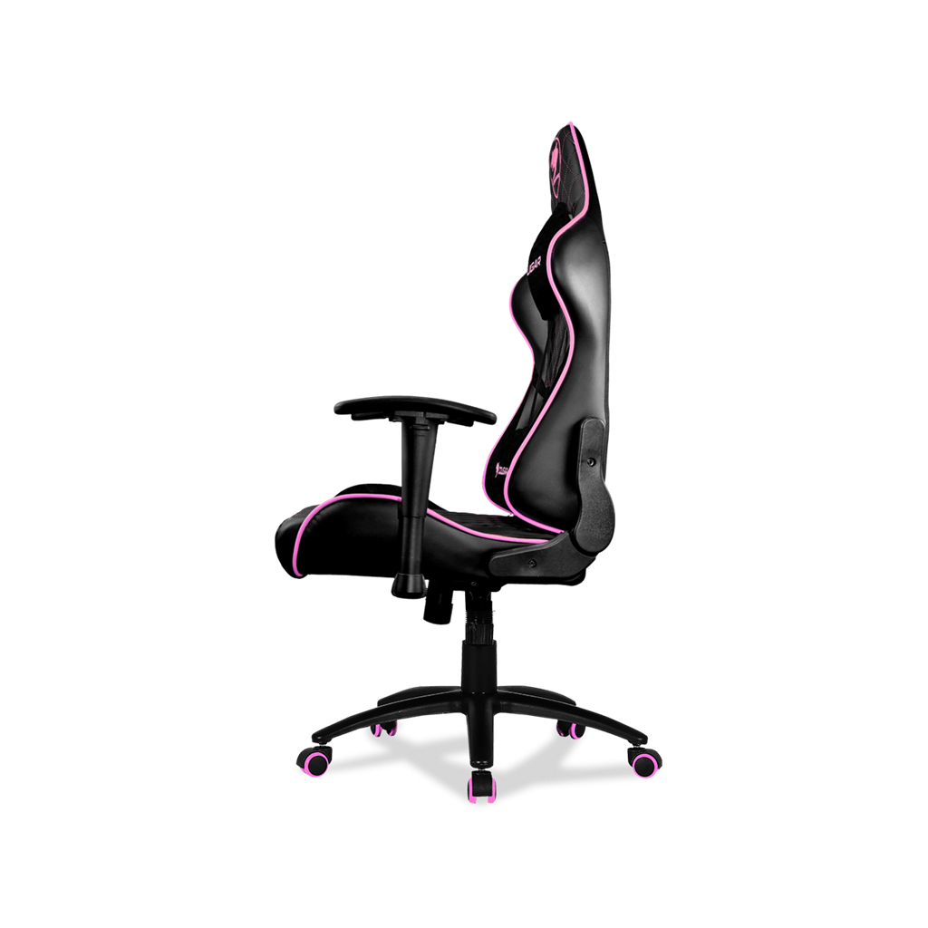 Cougar Armor Black Gaming Chair with Breathable Premium PVC Leather and  Body-embracing High Back Design 